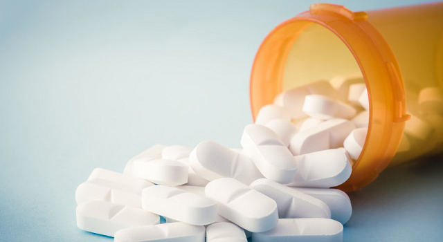 prescription pills in bottle 