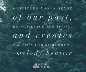 gratitude recovery quote